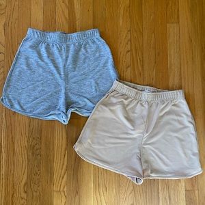 (2) Missguided Runner Shorts *BUNDLE*